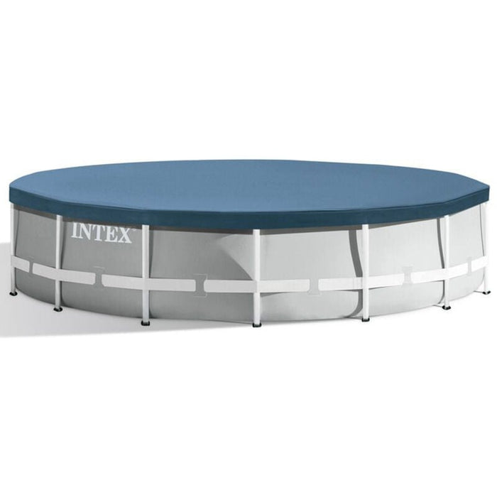 Aufstellpool INTEX Frame Pool Set Prism Rondo Ø 366 x 99 cm mit Zubehör