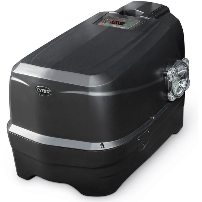 Intex Whirlpool "Pure Spa Kombi Octagon Bubble Jet" mit integriertem Salzwassersystem Ø 218 x 71 cm