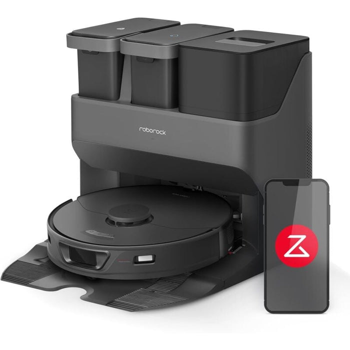 Roborock S7 Max Ultra Roboterstaubsauger Sonic 5500 Pa, aktive Hindernisvermeidung, App/Sprachsteuerung
