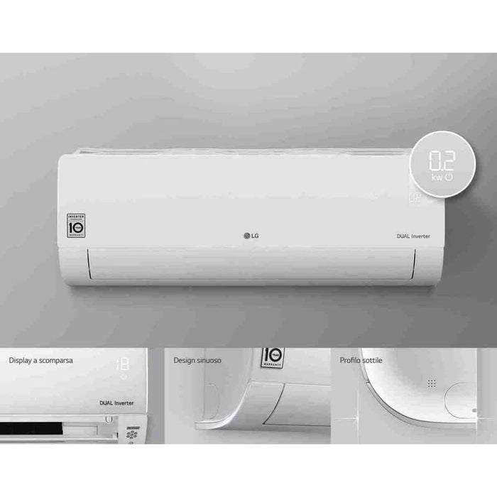 LG DualCool Inverter Libero Smart S12ET - 12000 BTU Wi-Fi ThinQ A++